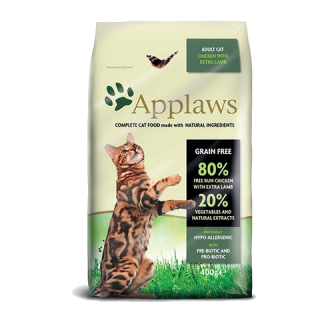 Applaws Cat dry adult lamb 400g
