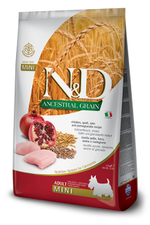 N&D Low Grain Dog Adult Mini Chicken & Pom. 2,5 kg