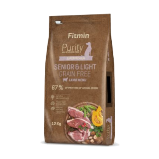 Fitmin Purity Senior & Light Lamb Grain Free 2kg