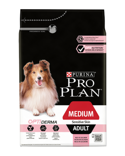 ProPlan Dog Adult Medium Sensitive Skin Salmon 3kg 