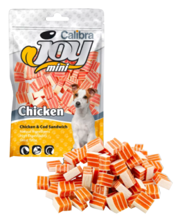 Calibra Joy Dog Mini Chicken & Cod Sandwich 70g