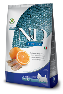 N&D OCEAN DOG Adult Mini Herring & Orange 800g