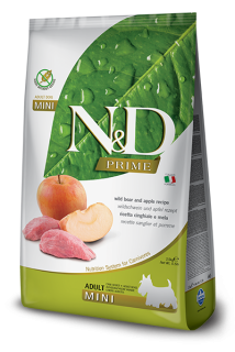 N&D PRIME DOG Adult Mini Boar & Apple 2,5kg