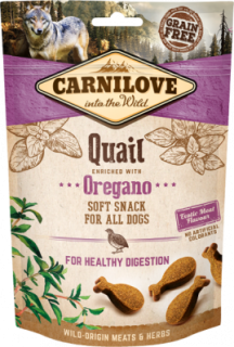 Carnilove Dog Soft Snack Quail&Oregano 200g
