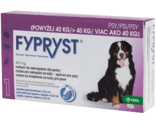 Fypryst spot on XL dog nad 40kg